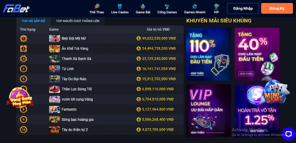 betvnd9 app thêm mới hàng loạt game bắn cá hấp dẫn